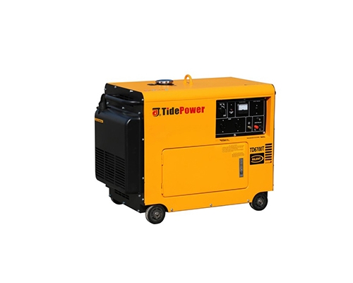 Portable diesel generator set/Low noise level/Strong power