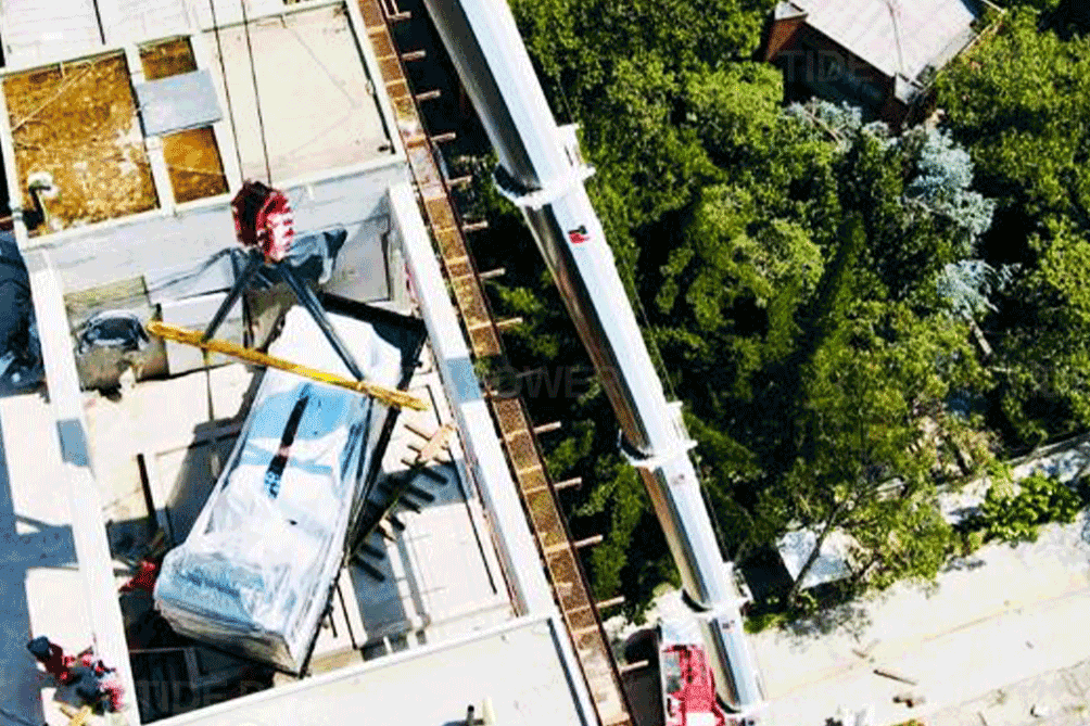 Installation de groupes électrogènes Tide Power dans une université sud-américaine