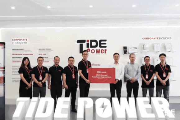 تم بنجاح توقيع مراسم التوريد السنوية بين Tide Power وMWM