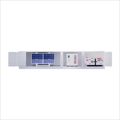 Mobile Solar Power Container