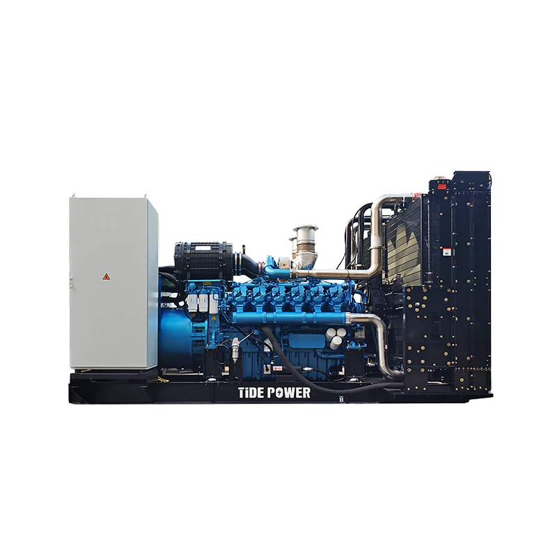 Genset diesel de type ouvert alimenté par Baudouin 002