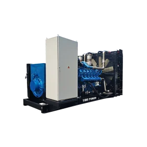 Genset diesel de type ouvert alimenté par Baudouin 003